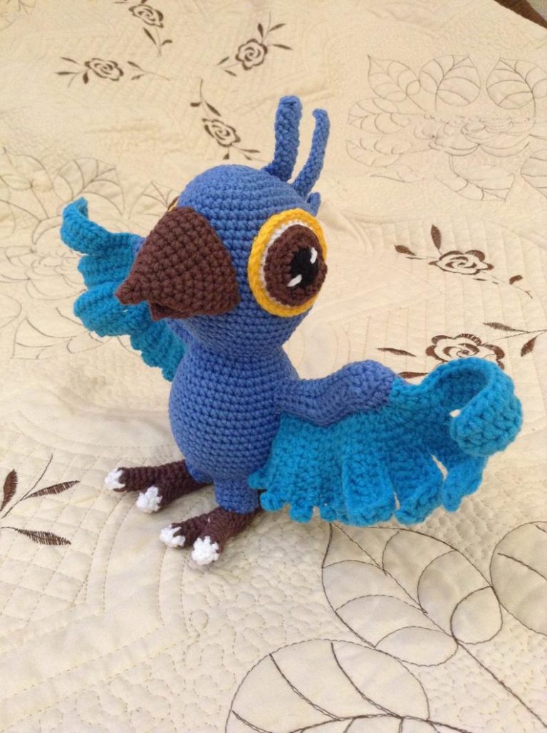 Amigurumi Crochet Parakeet Free Pattern - FREE AMİGURUMİ CROCHET