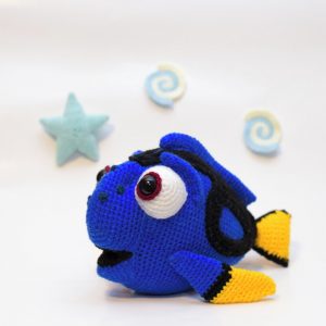 Amigurumi Crochet Dory Free Pattern - FREE AMİGURUMİ CROCHET