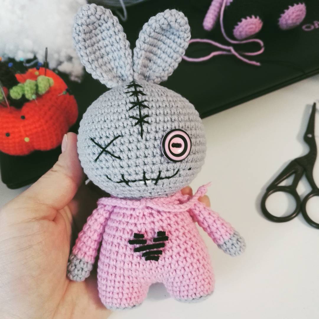 Amigurumi Zombie Girl Free Pattern - FREE AMİGURUMİ CROCHET