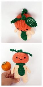 Amigurumi Little Pumpkin Head Free Pattern - FREE AMİGURUMİ CROCHET