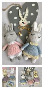 Amigurumi Pink Color Bunny Free Pattern - FREE AMİGURUMİ CROCHET