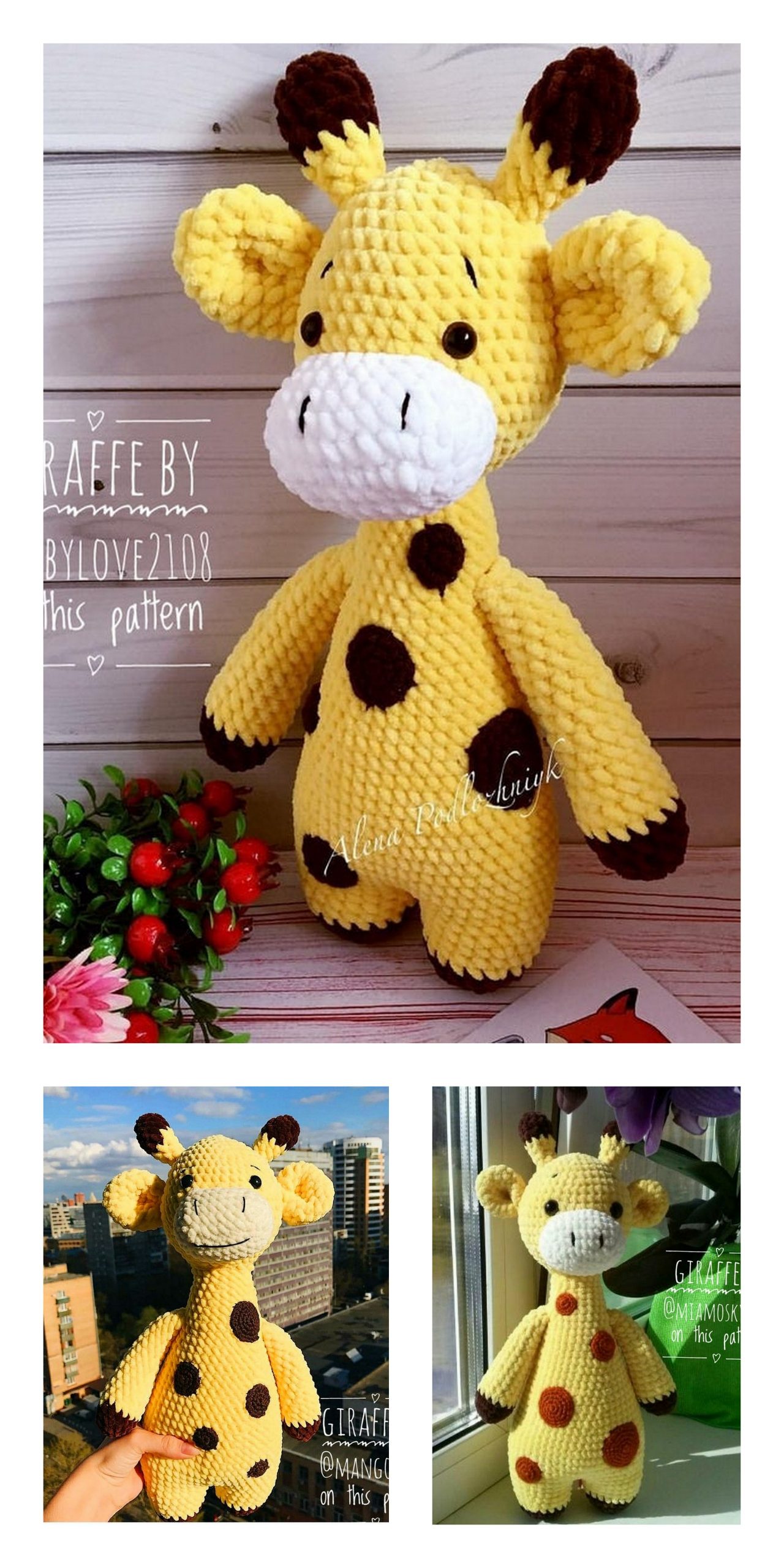 Amigurumi Cute Small Giraffe Free Pattern - FREE AMİGURUMİ CROCHET