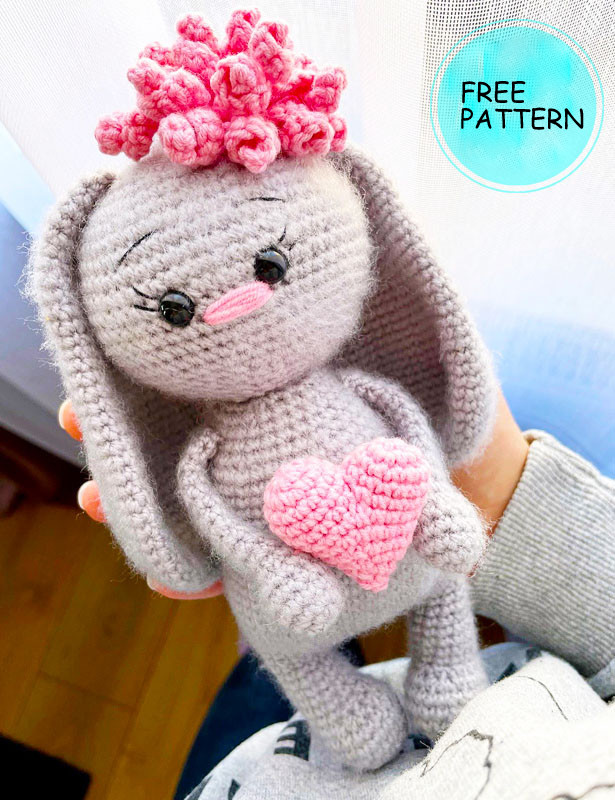 Amigurumi Easy Bunny Fuli fror Beginners Free Pattern