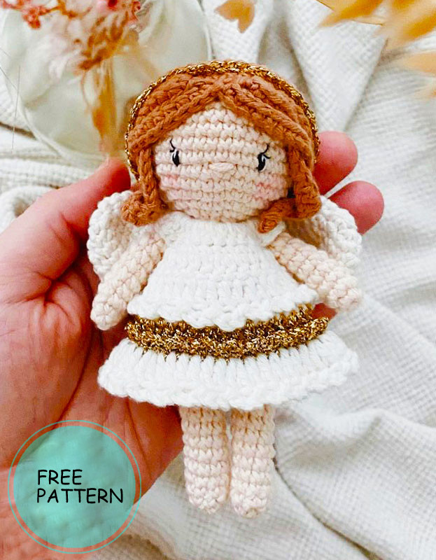Amigurumi Little Angel Lucie Doll Free Pattern-1