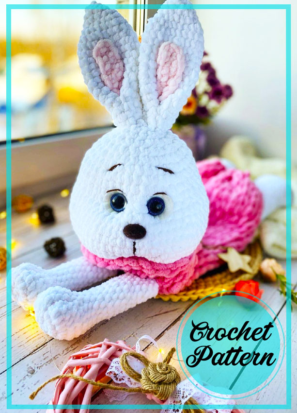 Amigurumi Bunny Blanket Free Pattern-5