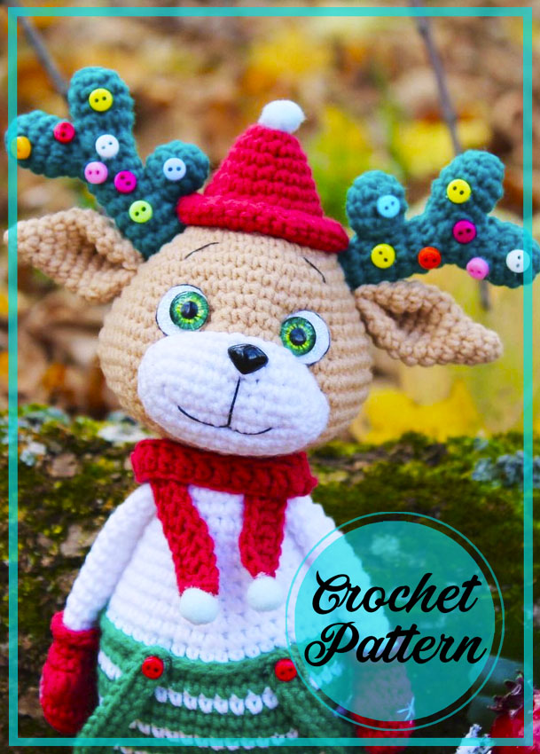 Amigurumi Christmas Reindeer Free Pattern-2