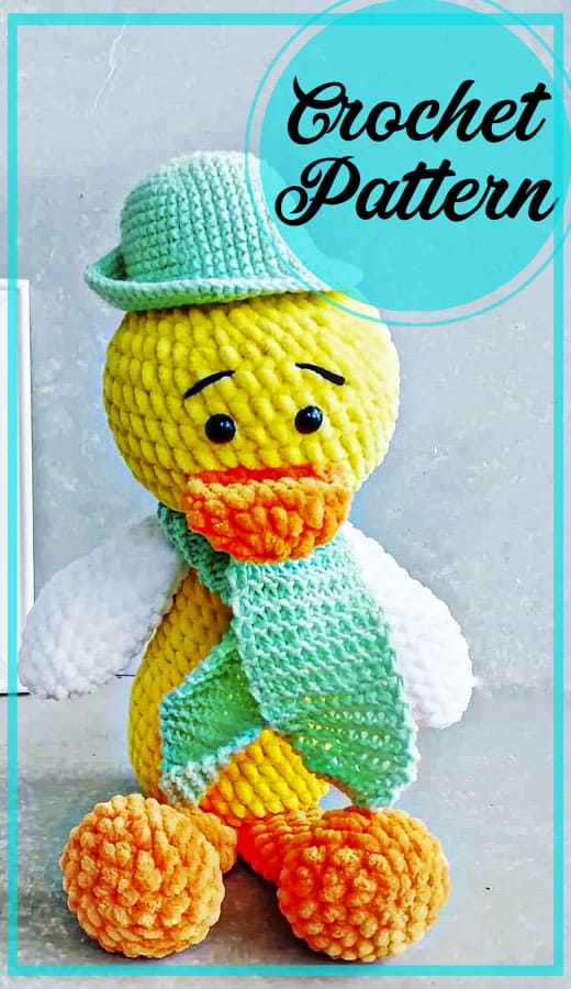 Amigurumi Lovely Duck Free Pattern-2