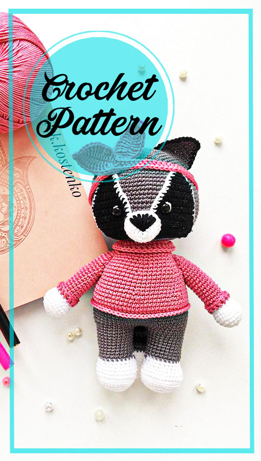 Amigurumi Lovely Raccoon Free Pattern-1