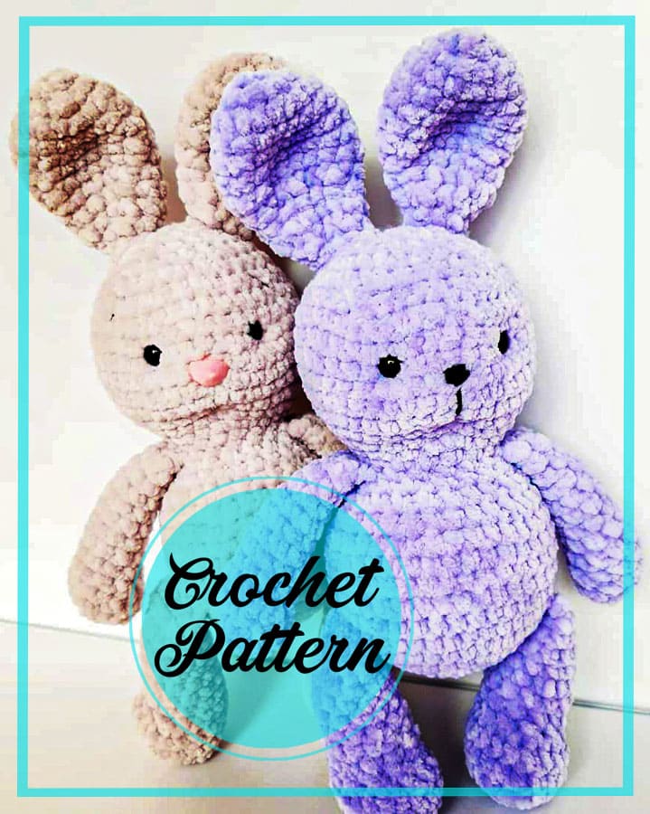 Amigurumi Lovely Small Bunny Free Pattern-3