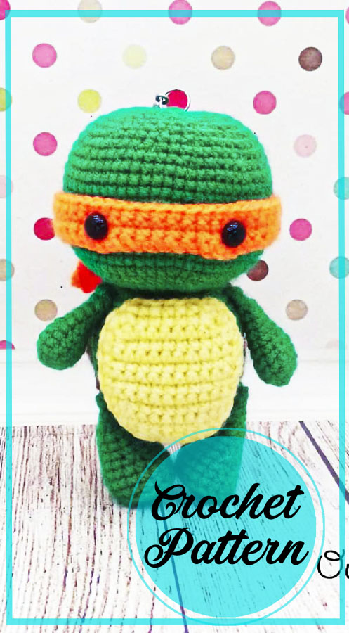 Amigurumi Ninja Turtle Free Pattern-1