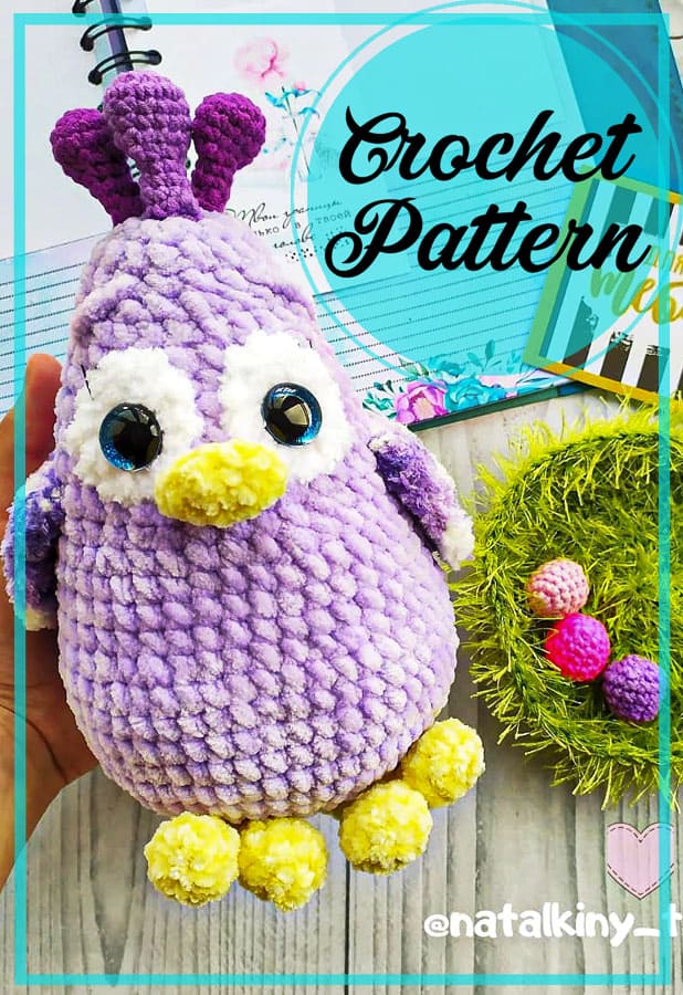 Amigurumi Plush Chicken Free Pattern-1