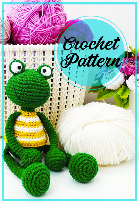 Amigurumi Green Frog Free Pattern-3