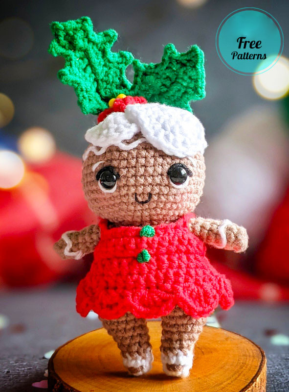 Amigurumi Gingerbread Blackberry Doll Free Pattern-2