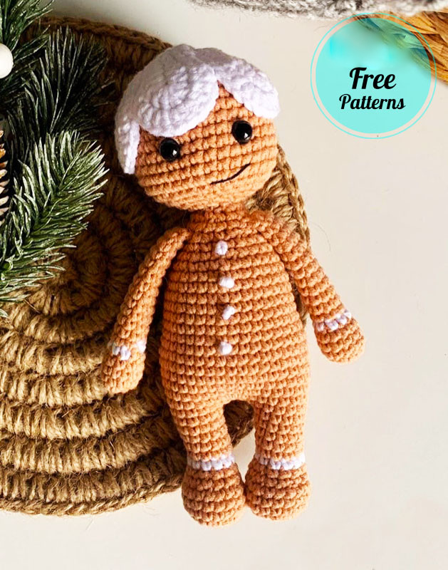 Amigurumi Gingerbread Man Free Pattern-1