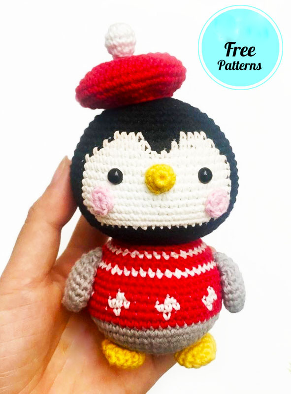 Amigurumi Penguin Martin Free Pattern-3