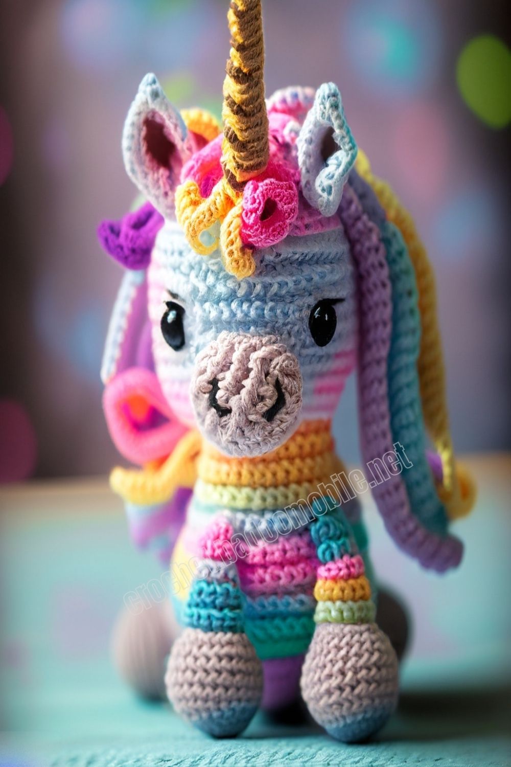 Amigurumi Cool Unicorn Sophia Free Pattern-2 - FREE AMİGURUMİ CROCHET