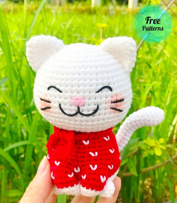 Amigurumi Crochet Cats Free Pattern-4