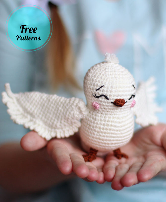 Amigurumi Dove of Peace Free Pattern-1
