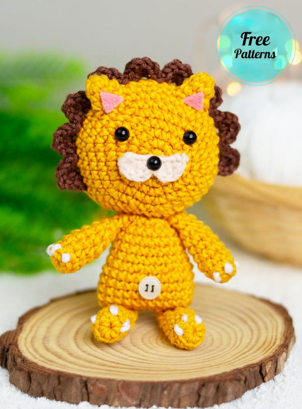 Amigurumi Lion Kon Free Pattern-2