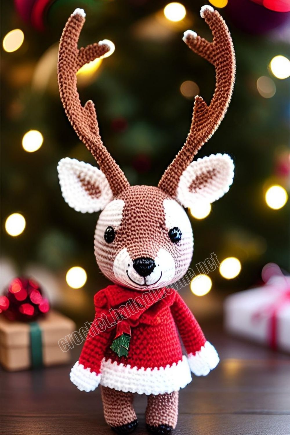 Amigurumi Little Christmas Deer Free Pattern-2 - FREE AMİGURUMİ CROCHET