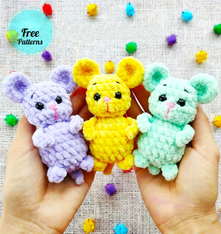 Amigurumi Plush Little Mouse Free Pattern-2