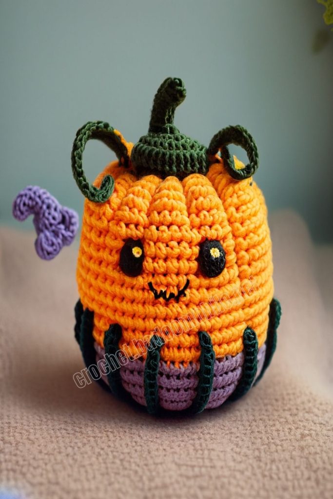 Amigurumi Halloween Pumpkin Free Pattern-2 - FREE AMİGURUMİ CROCHET