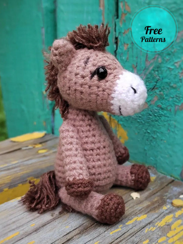 Amigurumi Mini Horse Free Pattern-1