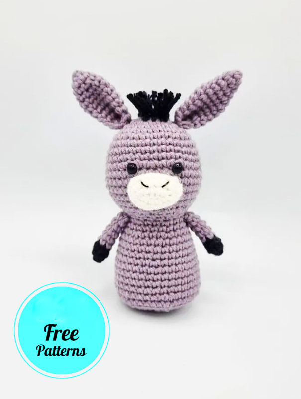 Amigurumi Little Donkey Free Pattern-2