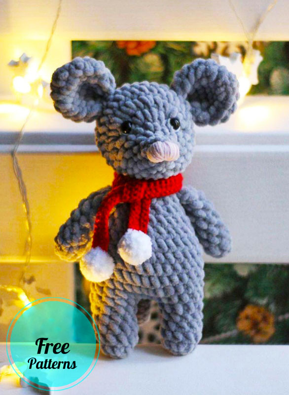 Amigurumi Plush Velvet Mouse Free Pattern-2