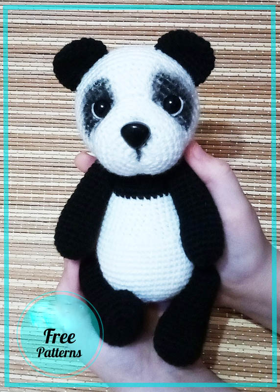 Amigurumi Cute Panda Free Pattern-1