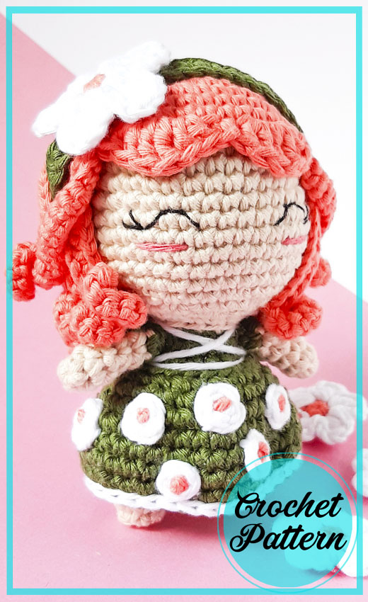 Amigurumi Daisy The Flower Elf Doll Free Pattern-1