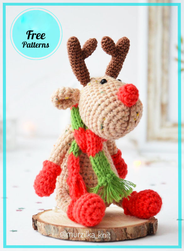 Amigurumi Deer Handsome Free Pattern-2