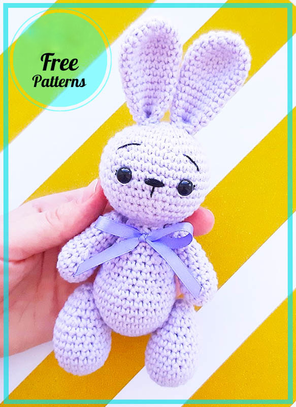 Amigurumi Little Crochet Bunny Free Pattern-2