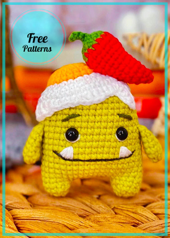 Amigurumi Little Monster Free Pattern-1