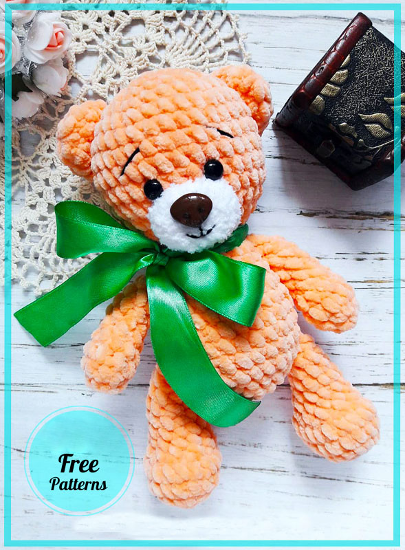 Amigurumi Plush Velvet Bear Free Pattern-3