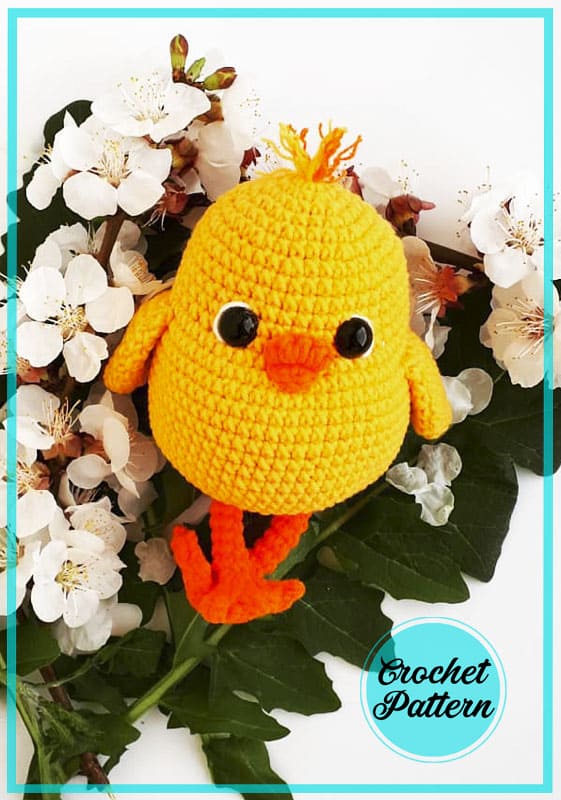 Amigurumi Crochet Chick Free Pattern-2