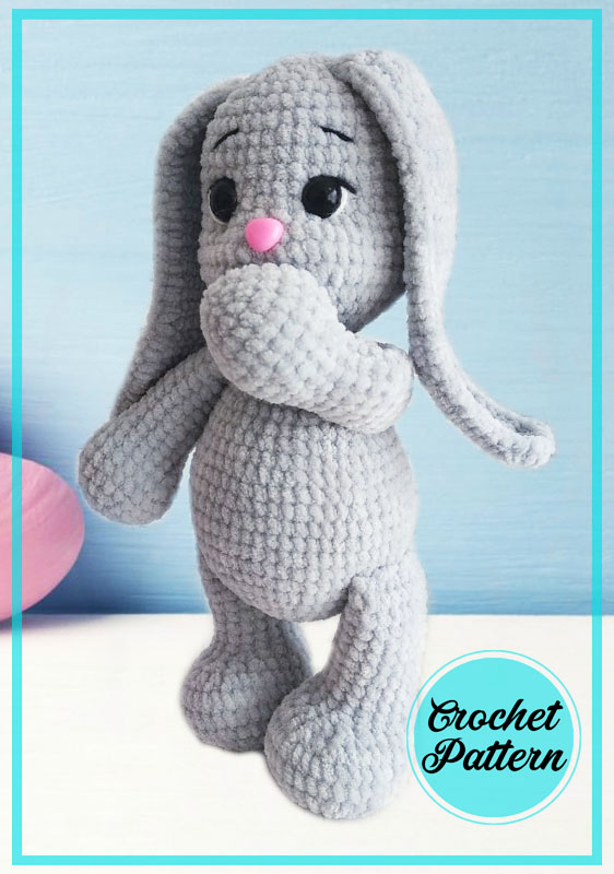 Amigurumi Plush Crochet Bunny Free Pattern-4