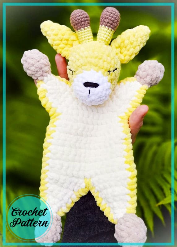 Amigurumi Giraffe Comforter Free Crochet Pattern-1