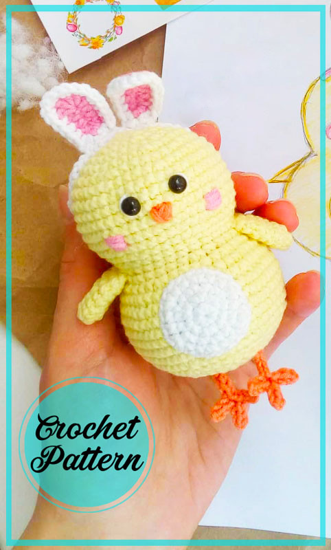 Amigurumi Little Chicken Free Crochet Pattern-2