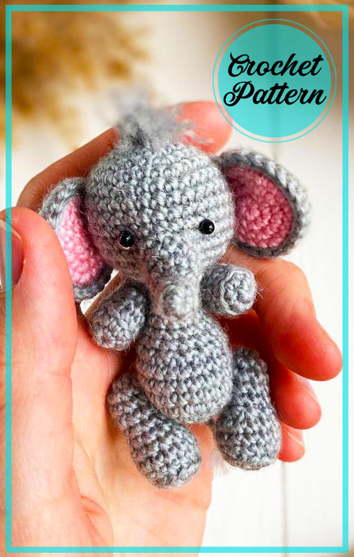 Amigurumi Little Elephant Free Crochet Pattern-1