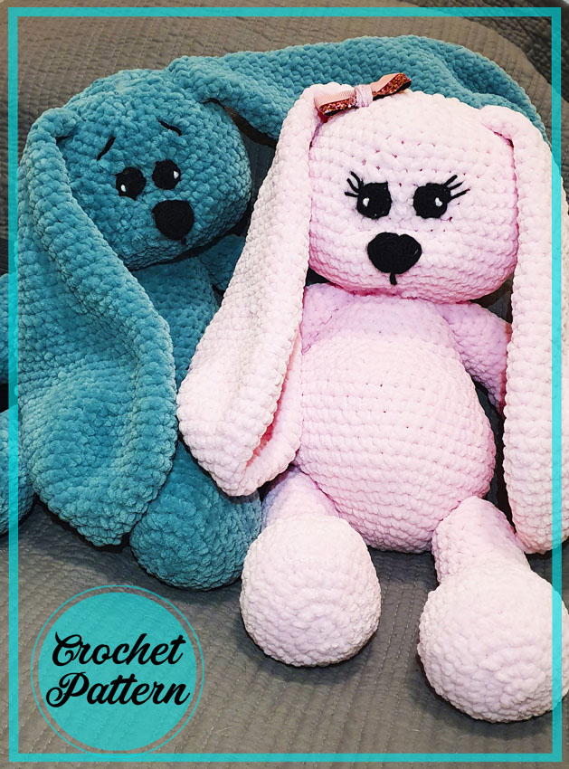 Amigurumi Crochet Plush Bunny Free Pattern-2