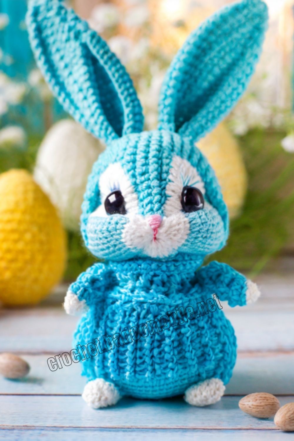 Amigurumi Little Bunny with Overalls Free Pattern1 FREE AMİGURUMİ