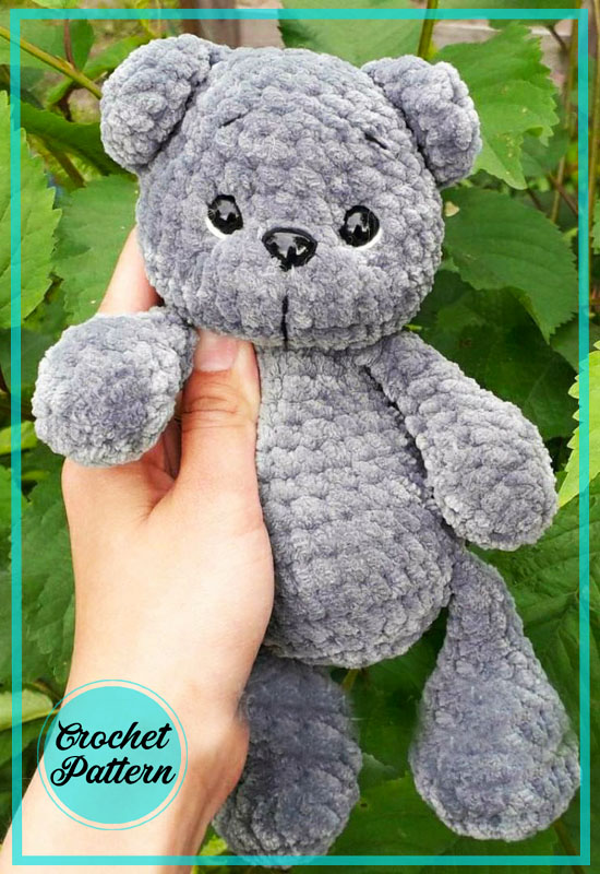 Amigurumi Teddy Crochet Bear Free Pattern-2