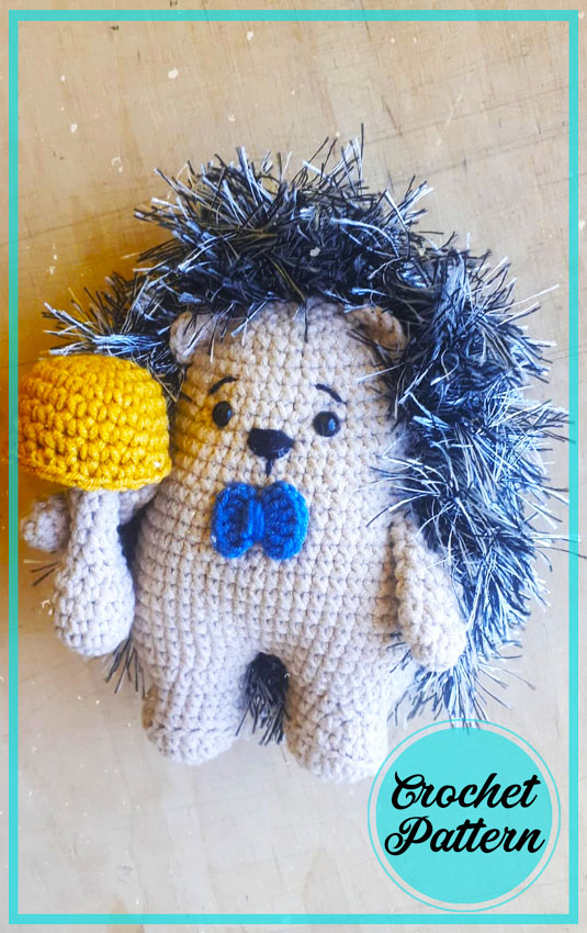 Amigurumi Baby Crochet Hedgehog Free Pattern-1