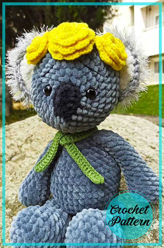 Amigurumi Baby Crochet Koala Free Pattern-2