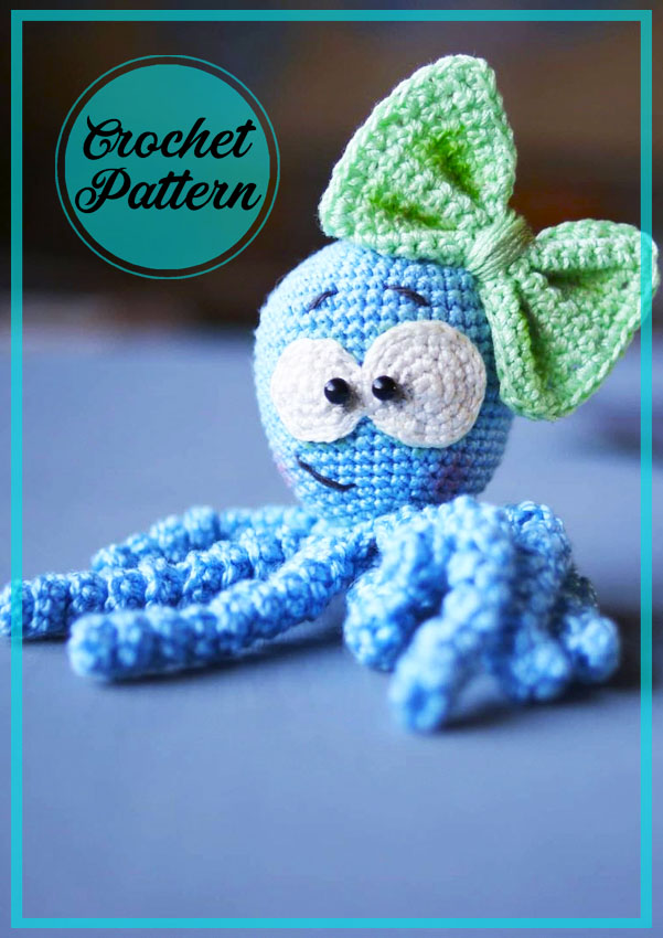 Amigurumi Baby Crochet Octopus Free Pattern-2