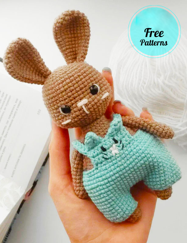 Amigurumi Crochet Bunny Roberto Free Pattern-2