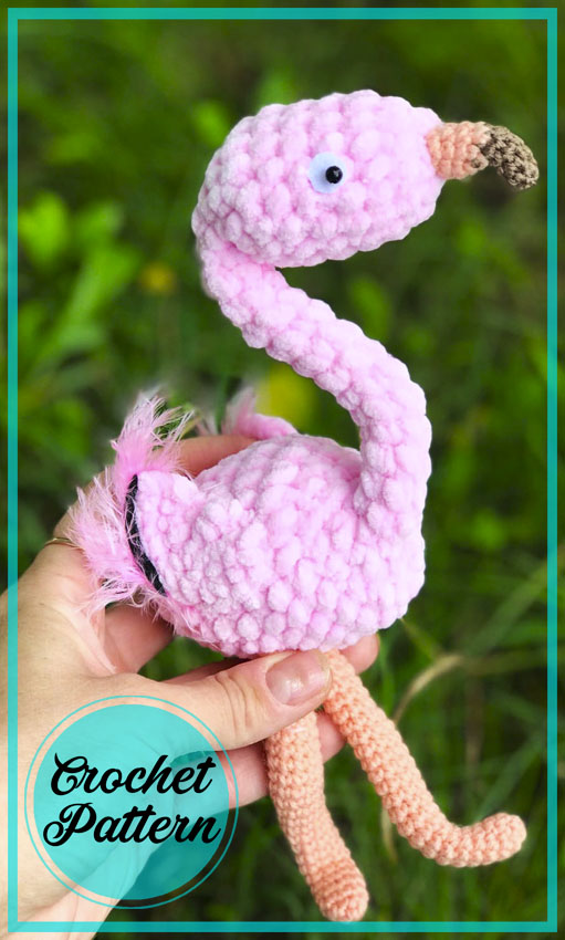 Amigurumi Cute Crochet Flamingo Free Pattern-2